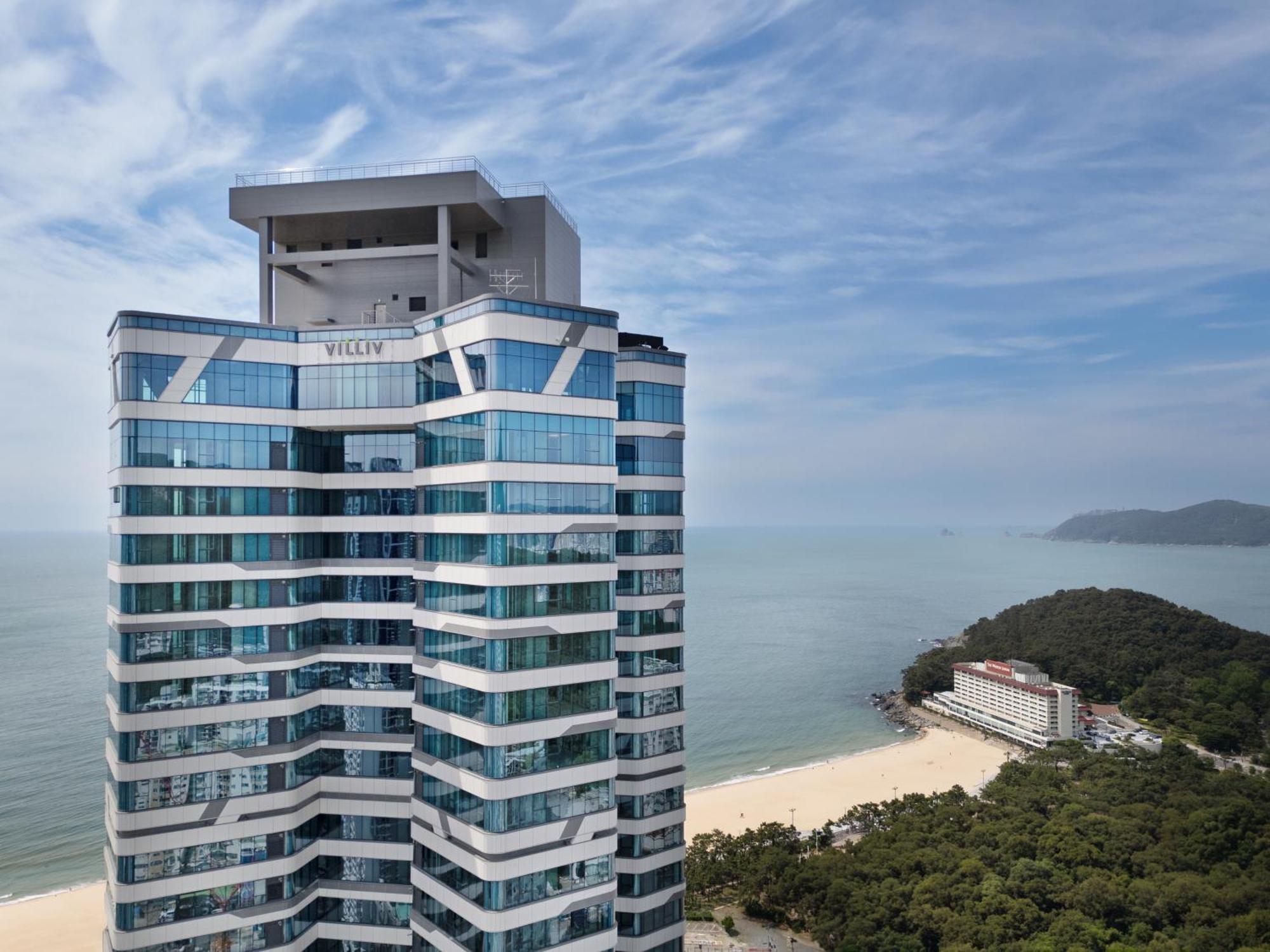 Newcz Haeundae Residence Busan Bagian luar foto