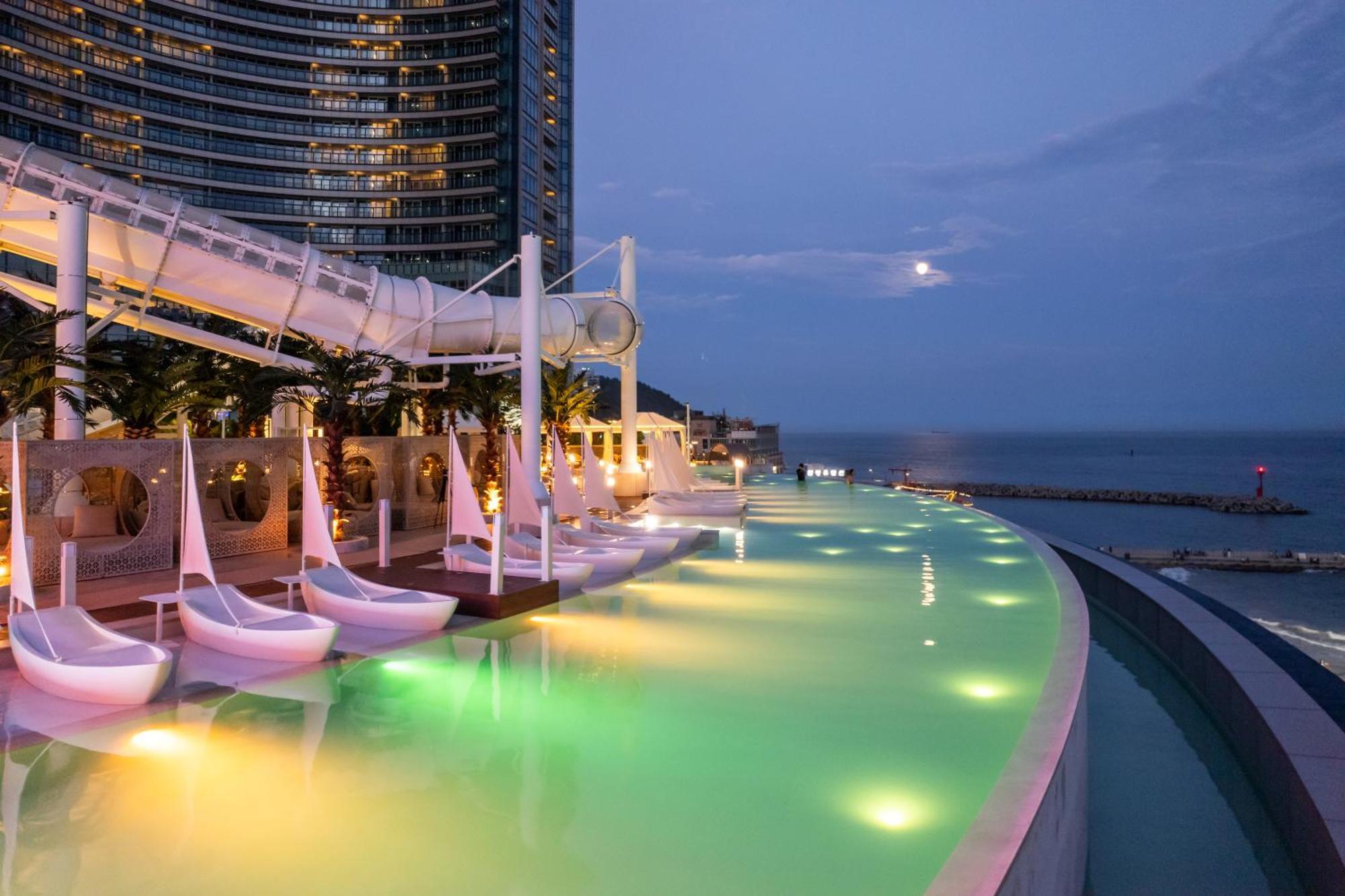 Newcz Haeundae Residence Busan Bagian luar foto