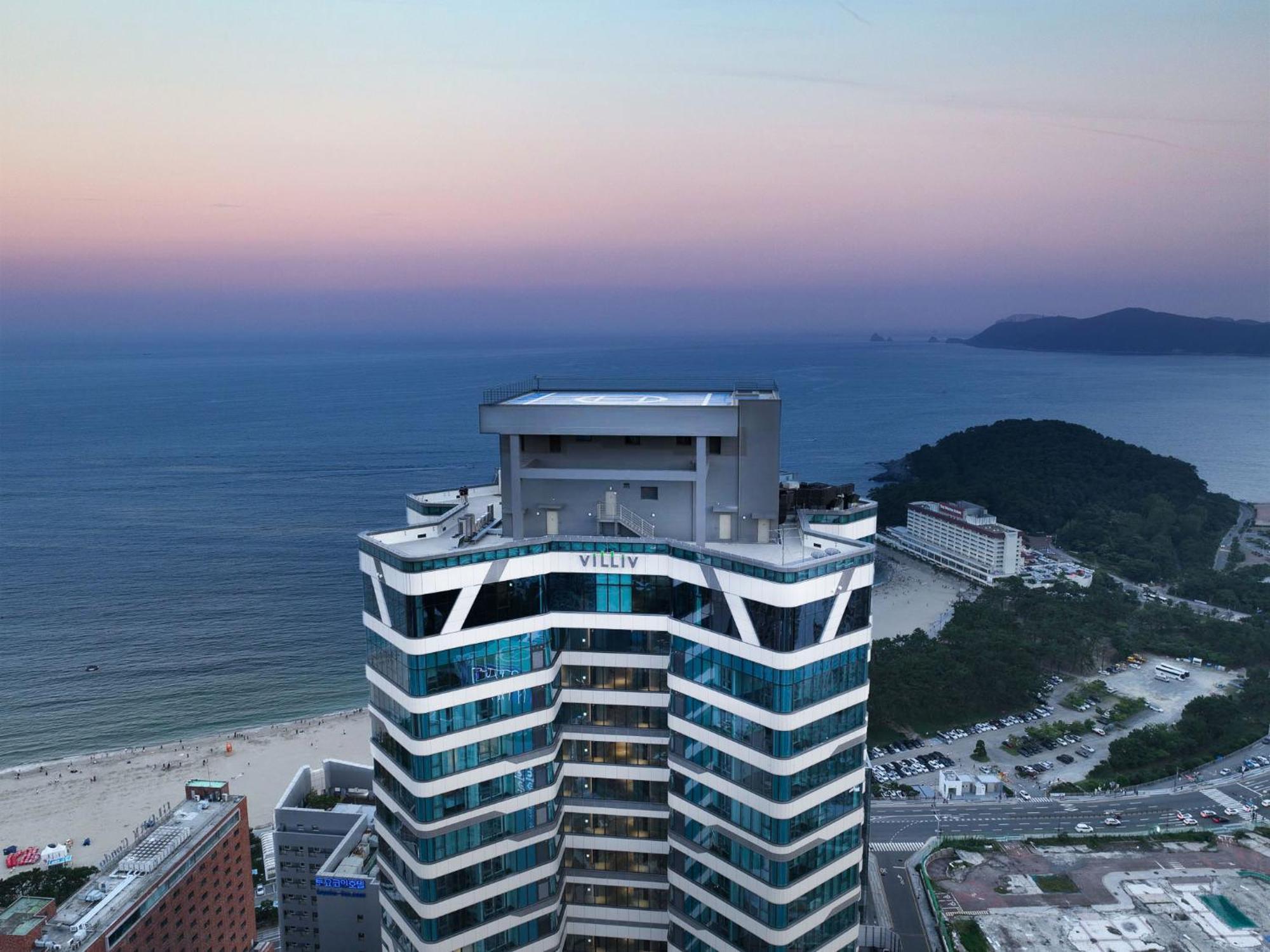 Newcz Haeundae Residence Busan Bagian luar foto